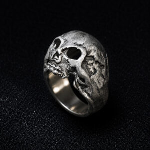 Anello Teschio bianco